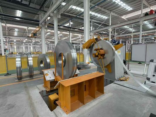 주문 3단계 300mm CZ 펄린 롤 포밍 머신 U 펄린 금속 지붕 롤 전 online manufacture