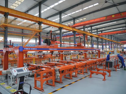 주문 10M/Min - 30M/Min 프로파일 생산 라인 구조 철강 굽기 기계 online manufacture