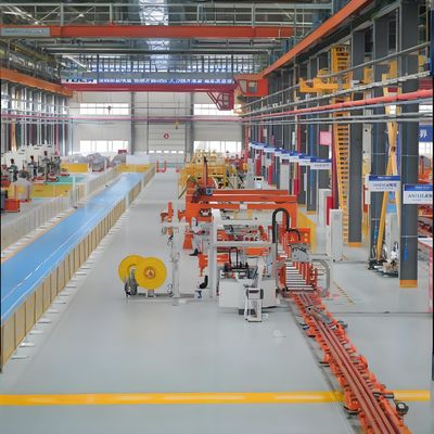 주문 맞춤형 자동 롤 형성 기계 8000mm 10kw 지진 생산 라인 online manufacture