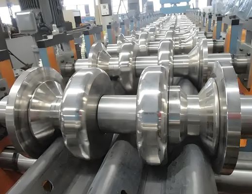 주문 Q235 Q345 고속도로 경비장 제조 기계 금속 스터드 롤 형성 기계 online manufacture