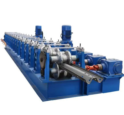 주문 자동 고속도로 경호선 형성 기계 고속 프로필 제작 기계 7.5Kw online manufacture
