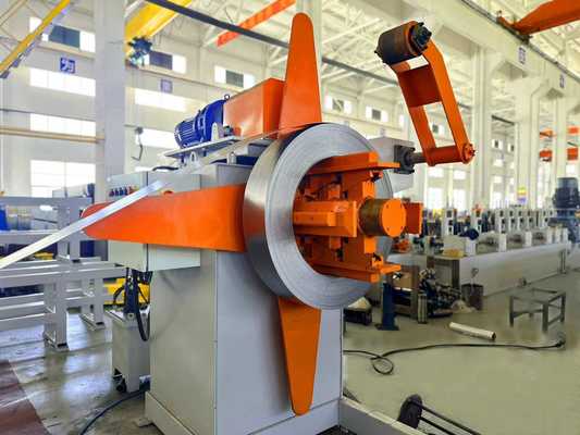 태양광 강철 지붕 시트용 자동 롤 성형기